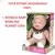 Boneca Baby Menina Bebe Infantil Zebra Girafa Leão Babilina na internet