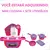 Mini Cozinha Brinquedo Infantil Menina Kit 8 Peças Bs na internet