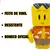 MINI BONECO VINIL ARTICULADO - MEL - TURMA DO PROBLEMS
