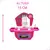 Mini Cozinha Brinquedo Infantil Menina Kit 8 Peças Bs - Prado Costa Brinquedos
