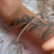 Pulseira de prata de bolinhas 3mm