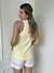 Blusa Transpassada Amarelo Manteiga Marbella - OLIV 