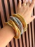 Pulseira Trio Dourada - Isha Acessórios