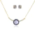 Conjunto Cristal Violeta