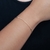 Pulseira Bolinha Dourada