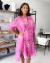 Chemise Floral Rosa