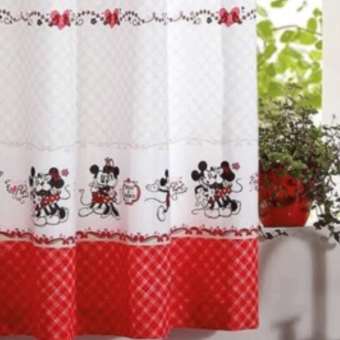 Cortina Dohler Cozinha 2,00m X 1,50m Mickey Mouse Adicionar aos favoritos