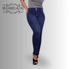 CALÇA JEANS SKINNY RI19 MULHERES ALTAS