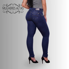 CALÇA JEANS SKINNY RI19 MULHERES ALTAS na internet