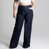 CALCA JEANS WIDE LEG PLUS SIZE