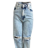 Calça Colbie Wide Leg Destroyed