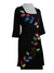 Vestido para lactancia en lanilla largos bordados - tienda online