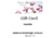Gift Card - comprar online