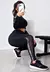Conjunto Fitness 2 Peças Calça Legging com Elástico em Tela Dry + Cropped Manga Longa Gola Alta | REF: FRD6 - Endorfit - Lifstyle