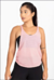 3 Peças Conjunto Fitness Calça Legging Cintura Alta com Bolso em Tela Dry + Regata de Tela + Top Tomara que Caia Preto com Rosé | REF: FRD3 - comprar online