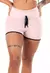 Short Fitness Cintura Alta Rose com Cardaço Fake Racy REF: CLGA7 na internet