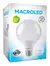 LAMP. LED GLOBO 14W MACROLED L.FRIA E27