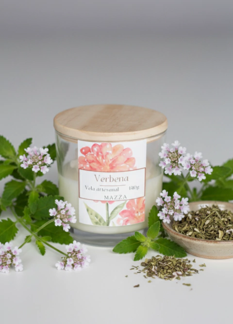 Vela aromática Verbena 140g
