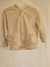 Campera de polar crema