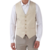 Colete Masculino Linho Slim Ajustável Social Casual Ternos - comprar online