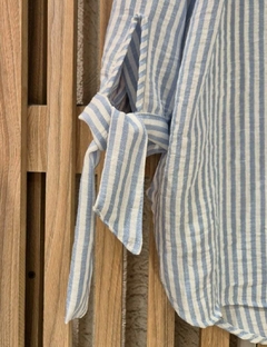 BLUSAS RAYADAS LINO - comprar online