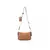 BANDOLERA ROMA DOBLE NYLON CAMEL - comprar online