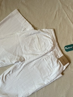 Imagem do Calça de algodão wide leg