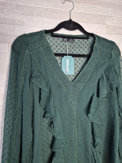 Blusa de tule com babados Boho // PP - comprar online