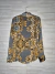 Camisa estampada de cetim // M na internet