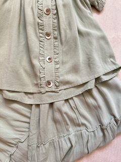 Conjunto | saia e cropped - Camaleão Moda Sustentável