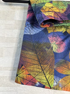 Conjunto estampado de verão | Top e Saia // M - comprar online