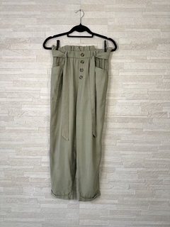 Calça jogger de alfaiataria da Zara // P