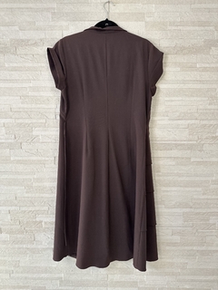 Vestido midi transpassado // G - comprar online
