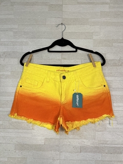 Shorts jeans colorido // M