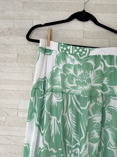 Saia midi de tule com forro // M - Camaleão Moda Sustentável