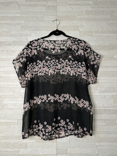 Blusa de tule floral // GG - loja online