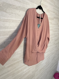 Camisa oversized da Zara // M - Camaleão Moda Sustentável
