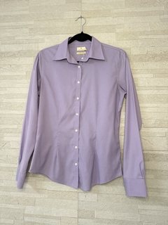 Camisa social de algodão