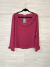 Blusa de chiffon com babados // M