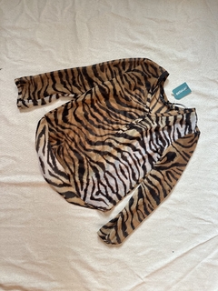 Blusa de tule da Zara // M