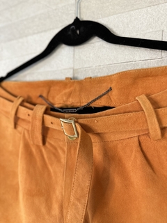 Shorts 100% couro nobuck da Animale // 42 na internet