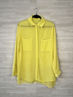 Camisa de seda manga longa da Animale // M