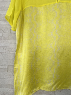 Camiseta de seda da Animale // M - Camaleão Moda Sustentável