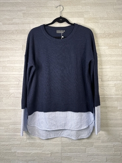 Suéter com camisa da A. Brand // G