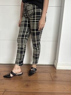 Calça xadrez da A. Brand // 42 - comprar online