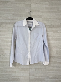 Camisa azul listrada // P