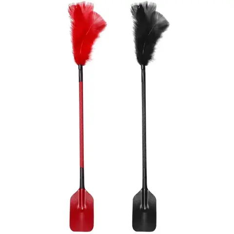 Chibata Retangular Com Pluma Dominatrix