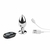 PLUG ANAL DE LUXO PEQUENO COM 10 VIBRAÇÕES E CONTROLE REMOTO MASSAGER na internet