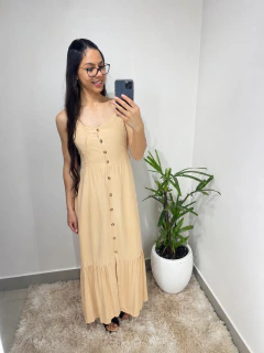 VESTIDO LONGO DE ALÇA REGULAVEL na internet