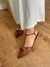 Imagem do SAPATILHA SLINGBACK NAPA MARROM